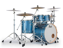 Load image into Gallery viewer, Pearl Masters Maple Complete Chrome Contrail 22x18_10x7_12x8_16x16 Drums FREE Bags Authorized Dealer