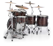 Load image into Gallery viewer, Pearl Masterworks White Sycamore Espresso Micro Black Burst Drums | Only 20 Kits | Authorized Dealer