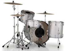Load image into Gallery viewer, Pearl *Pre-Order* President Series Deluxe 24x14", 14x10", 16x16" #450 Silver Sparkle Wrap Kit Drums Shell Pack | Custom Listing | Authorized Dealer
