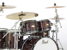 Load image into Gallery viewer, Pearl Masterworks White Sycamore Espresso Micro Black Burst Drums | Only 20 Kits | Authorized Dealer