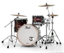 Load image into Gallery viewer, Pearl Masters Complete Natural Banded Redburst Drums 24x14_13x9_16x16 Shell Pack & Bags Auth Dealer