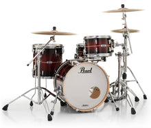 Load image into Gallery viewer, Pearl Masters Complete Natural Banded Redburst 20x14_12x8_14x14 Shell Pack Drums +Bags | Auth Dealer