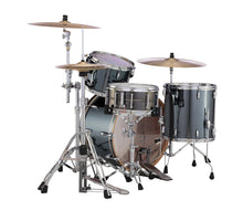 Load image into Gallery viewer, Pearl Session Studio Select Black Mirror Chrome 24/13/16/18 Shell Pack +Gig Bags | Authorized Dealer