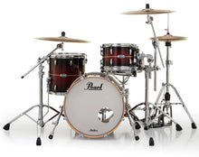 Load image into Gallery viewer, Pearl Masters Complete Natural Banded Redburst 20x14_12x8_14x14 Shell Pack Drums +Bags | Auth Dealer