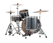 Load image into Gallery viewer, Pearl Session Studio Select Black Mirror Chrome 24/13/16/18 Shell Pack +Gig Bags | Authorized Dealer
