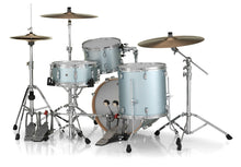 Load image into Gallery viewer, Pearl Limited Decade Maple Blue Mirage Bop 4pc Set 18x14/12x8/14x14/14x5.5 Drums Shell Pack | Dealer