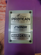 Load image into Gallery viewer, Sonor Gavin Harrison 12x5 Protean Black Lacquer Premium Snare Drum | World Ship | Authorized Dealer