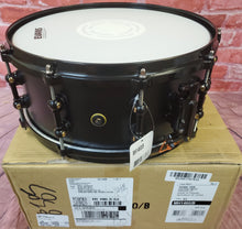 Load image into Gallery viewer, Pearl Matt Halpern 14"x6" Black-on-Brass Signature Snare Drum Powder-Coat Finish | Authorized Dealer