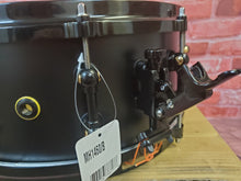 Load image into Gallery viewer, Pearl Matt Halpern 14"x6" Black-on-Brass Signature Snare Drum Powder-Coat Finish | Authorized Dealer