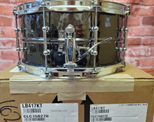 Load image into Gallery viewer, Ludwig *Pre-Order* Black Beauty Brass 6.5x14" Hammered Shell Snare Drum Tube Lugs Made in the USA LB417KT | NEW | Special Order | Authorized Dealer