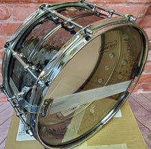 Load image into Gallery viewer, Ludwig *Pre-Order* Black Beauty Brass 6.5x14" Hammered Shell Snare Drum Tube Lugs Made in the USA LB417KT | NEW | Special Order | Authorized Dealer