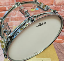 Load image into Gallery viewer, Ludwig *Pre-Order* Vistalite Clear 6.5x14" Zep Bonham Snare Drum Molded Acrylic with Bowtie Lugs | Made in the USA | NEW | Special Order | Authorized Dealer