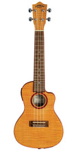 Load image into Gallery viewer, Lanikai Flame Maple Thin Body Concert Acoustic/Electric Ukulele Natural +Uke Bag Authorized Dealer