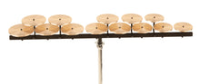 Load image into Gallery viewer, Sabian Redesigned Low Crotale Set (13) w/Hard Case +Mounting Bar and Base/Stand | A442 | Authorized Dealer