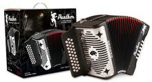 Load image into Gallery viewer, Hohner Panther GCF SOL Button Diatonic Accordion Acordeon +Straps_DVD_T-Shirt_WorldShip! +BackPad Authorized Dealer