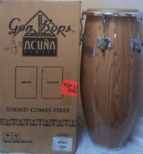 Load image into Gallery viewer, Gon Bops Alex Acuna Signature Series Natural Quinto 10.75" Conga Drum | NEW Authorized Dealer