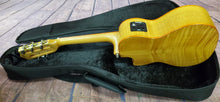 Load image into Gallery viewer, Lanikai 5-String Flame Maple Tenor Acoustic Electric Cutaway Ukulele | Free Bag | Authorized Dealer