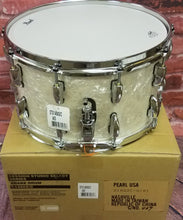 Load image into Gallery viewer, Pearl *Pre-Order* Session Studio Select Nicotine White Marine Pearl 14x8 Snare Drum NEW Special Order Authorized Dealer