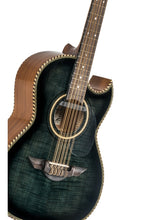 Load image into Gallery viewer, H Jimenez Bajo Quinto El Estandar Black Flame Maple Top Acoustic/Electric +Bag & Stand Auth Dealer