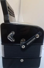 Load image into Gallery viewer, Hohner *Pre-Order* Corona Xtreme Accordion GCF SOL Black Negro +Bag/Straps/Shirt/DVD | Special Order | Authorized Dealer