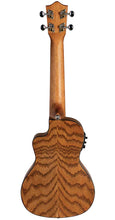 Load image into Gallery viewer, Lanikai Oak Concert Uke Acoustic/Electric Cutaway Ukulele +Deluxe Padded Bag | Authorized Dealer