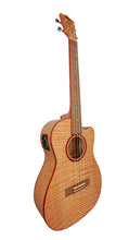 Load image into Gallery viewer, Lanikai Flame Maple Baritone Acoustic/Electric Ukulele Natural | Free Uke Bag | Authorized Dealer
