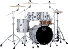 Load image into Gallery viewer, Mapex Saturn Evolution Hybrid Fusion Birch Iridium Silver Lacquer Drums | 20x16,10x7,12x8,14x14 Shell Pack Authorized Dealer
