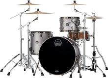 Load image into Gallery viewer, Mapex Saturn Evolution Hybrid Gun Metal Grey Lacquer Powerhouse Rock Drum Kit 24x14,13x9,16x16 Shell Pack Authorized Dealer