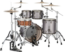 Load image into Gallery viewer, Mapex Saturn Evolution Hybrid Fusion Birch Gun Metal Grey Lacquer Drums 20x16,10x7,12x8,14x14 Shell Pack Authorized Dealer