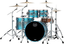 Load image into Gallery viewer, Mapex Saturn Evolution Workhorse Maple Exotic Azure Burst Lacquer Drums 22x18,10x8,12x9,14x14,16x16 Authorized Dealer