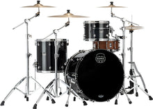 Load image into Gallery viewer, Mapex Saturn Evolution Hybrid Piano Black Lacquer Powerhouse Rock Drum Kit | 24x14,13x9,16x16 Shell Pack Authorized Dealer