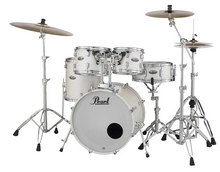Load image into Gallery viewer, Pearl Decade Maple White Satin Pearl 20x16/10x7/12x8/14x14/14x5.5 Shell Pack Drums +HP930S Hardware