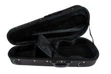 Load image into Gallery viewer, Lanikai Quilted Maple Black Acoustic Electric Cutaway Tenor Ukulele | Free Case | Authorized Dealer