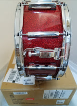 Load image into Gallery viewer, Pearl Pre-Order Masters Maple Complete 14x6.5" Vermillion Sparkle Snare Drum Worldwide Ship Authorized Dealer