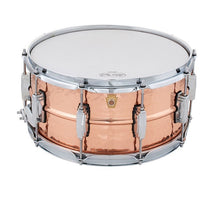 Load image into Gallery viewer, Ludwig *Pre-Order* Copper Phonic 6.5x14" Hammered Copper Kit Snare Drum w/ Imperial Lugs LC662K Made in the USA NEW Special Order Authorized Dealer