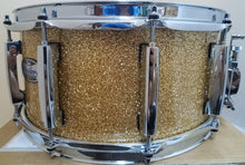 Load image into Gallery viewer, Pearl MCT Masters Complete 14x6.5 Bombay Gold Sparkle Snare Drum Special Order NEW Authorized Dealer