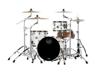 Load image into Gallery viewer, Mapex Saturn Evolution Hybrid Polar White Lacquer Straight Ahead Kit Drums 20x16,12x8,14x14 Auth Dealer