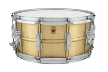 Load image into Gallery viewer, Ludwig Acro Series Brass 6.5"x14" 10-Twin Lug Seamless Brass Kit Snare Drum LB654B Authorized Dealer