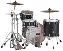 Load image into Gallery viewer, Pearl Masters Complete 22x16_12x8_16x16 Black Matte Mist Drums Shell Pack +Bags! Authorized Dealer