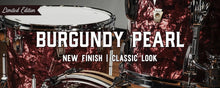 Load image into Gallery viewer, Ludwig Legacy Mahogany Burgundy Pearl Downbeat Kit 14x20_8x12_14x14 Special Order Authorized Dealer