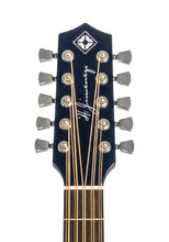 Load image into Gallery viewer, H Jimenez Bajo Quinto Transparent Blue El Patron Acoustic/Electric +Bag +Stand NEW Authorized Dealer