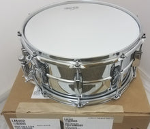 Load image into Gallery viewer, Ludwig *Pre-Order* Supraphonic 6.5x14" Smooth Chrome Snare Drum Imperial Lugs LM402 Made in the USA NEW Special Order Authorized Dealer
