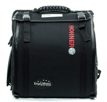Load image into Gallery viewer, Hohner Bravo III 72 Bass Black Piano Accordion Acordeon +GigBag, Straps, Shirt Authorized Dealer