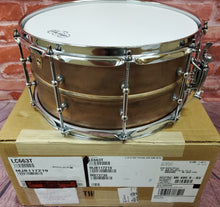 Load image into Gallery viewer, Ludwig Copper Phonic 6.5x14" Raw Patina Finish Copper Snare Drum Tube Lugs LC663T | NEW | Made in the USA | Authorized Dealer