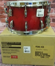 Load image into Gallery viewer, Pearl Session Studio Select Antique Crimson Burst 14x8" Snare Drum - NEW Authorized Dealer