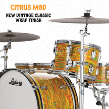 Load image into Gallery viewer, Ludwig Classic Maple Citrus Mod Pro Beat Kit 14x24_9x13_16x16 Drums Shells Pack | Made in the USA | NEW | Special Order | Authorized Dealer