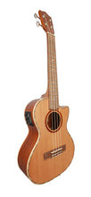 Load image into Gallery viewer, Lanikai Cedar Solid Top Uke Electric Tenor Ukulele Natural Finish | Free Bag | NEW Authorized Dealer