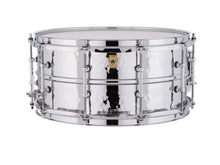 Load image into Gallery viewer, Ludwig *Pre-Order* Supraphonic 6.5x14" Hammered Chrome Snare Drum with Tube Lugs LM402KT Made in the USA Special Order Authorized Dealer