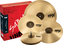 Load image into Gallery viewer, Sabian *Pre-Order* HHX Performance Set: 14" Medium Hats/16" & 18" Thin Crashes/21" Thin Ride Bundle Special Order Auth Dealer