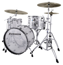 Load image into Gallery viewer, Ludwig *Pre-Order* Vistalite Clear Pro Beat 14x24/16x16/9x13 Acrylic Kit Drums Shell Pack | Made in the USA | Special Order | Authorized Dealer